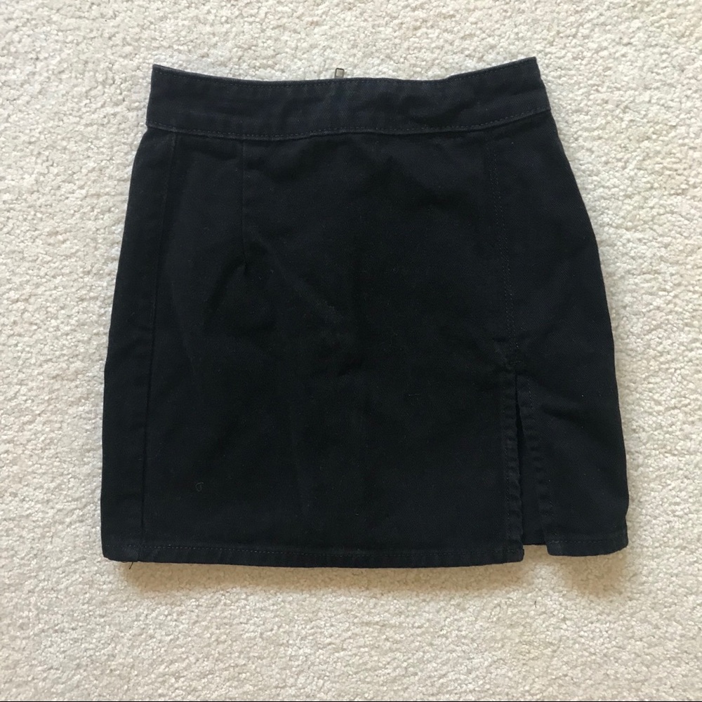 Princess Poly Black Lola Mini Skirt